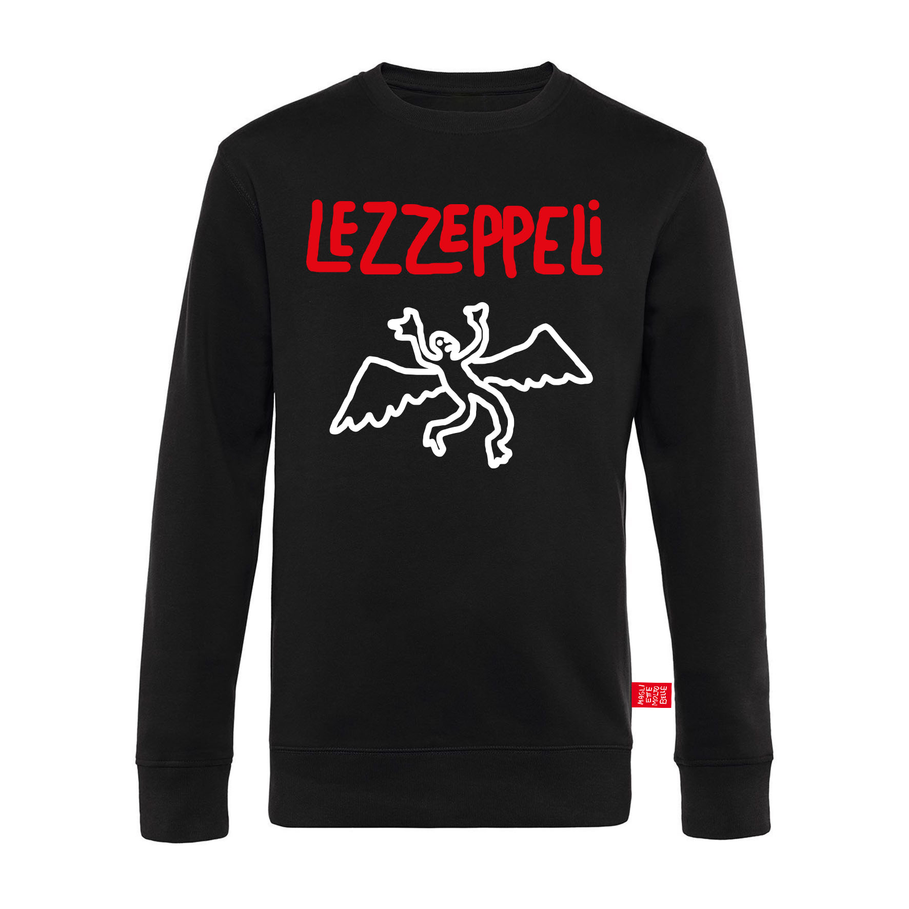 Lezzeppeli - FELPA GIROCOLLO